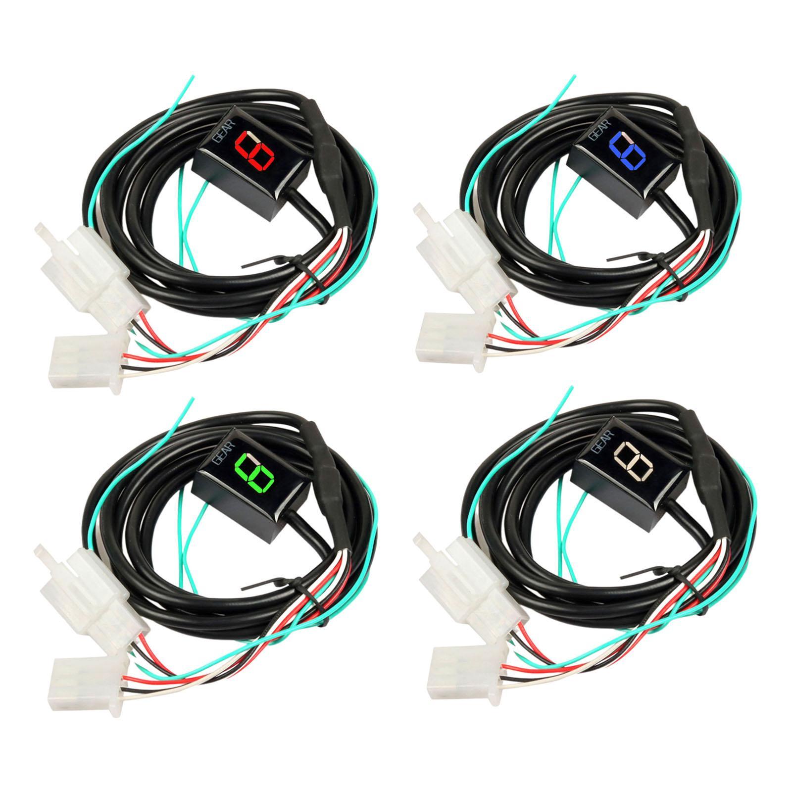 Motorcycle Gear Indicator Install - Motorrad-Ganganzeige, wasserdicht, praktisch, einfach zu installieren,