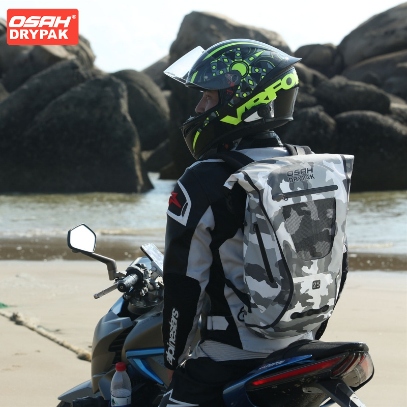 OSAH Graue Motorradtasche, 25  – Motorcycle Gear Travel Bag Bewertung und Preis