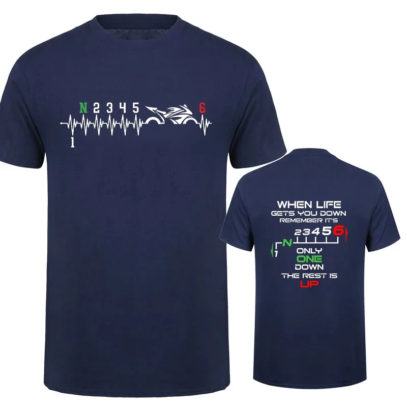 1N23456 Motorrad-T-Shirt mit B – Motorcycle Gear Ratings Bewertung und Preis