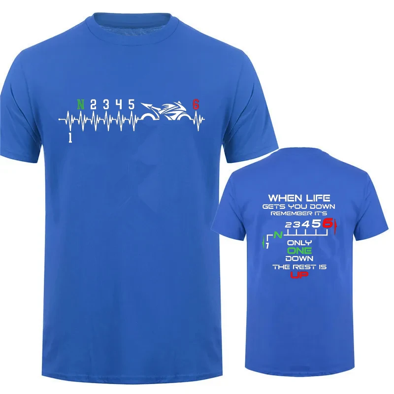1N23456 Motorrad-T-Shirt mit B – Motorcycle Gear Ratings Bewertung und Preis