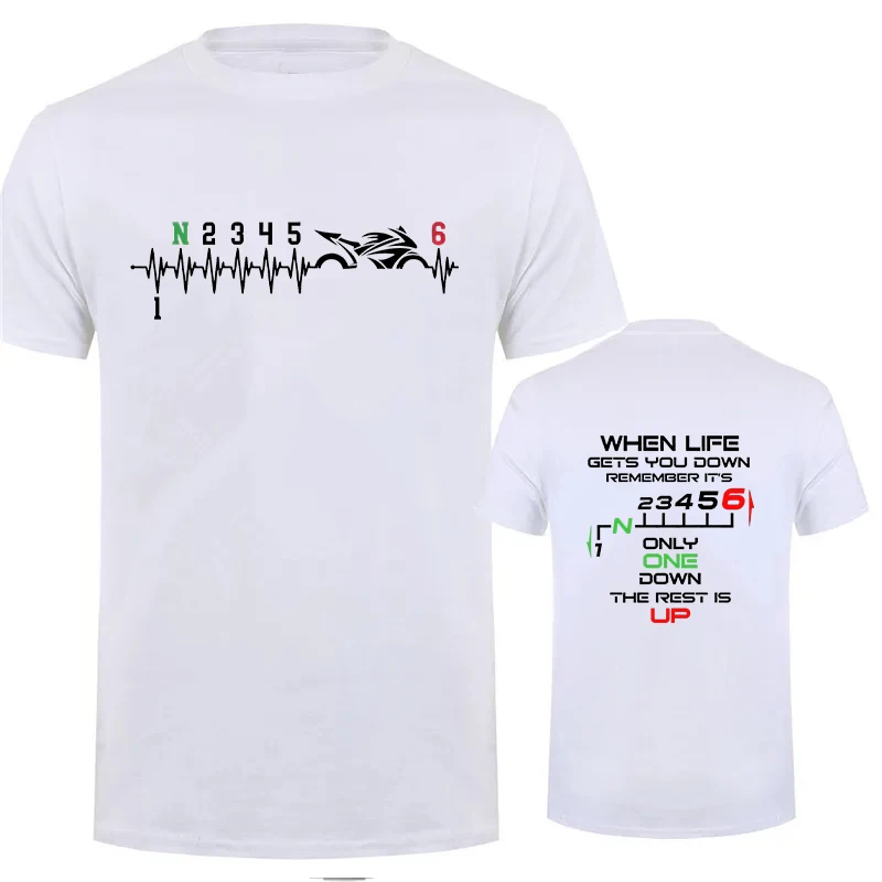 1N23456 Motorrad-T-Shirt mit B – Motorcycle Gear Ratings Bewertung und Preis