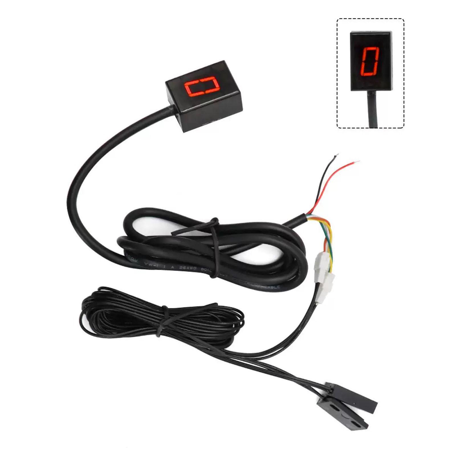Digitaler Ganganzeiger für Mot – Motorcycle Gear Indicator Install Bewertung und Preis