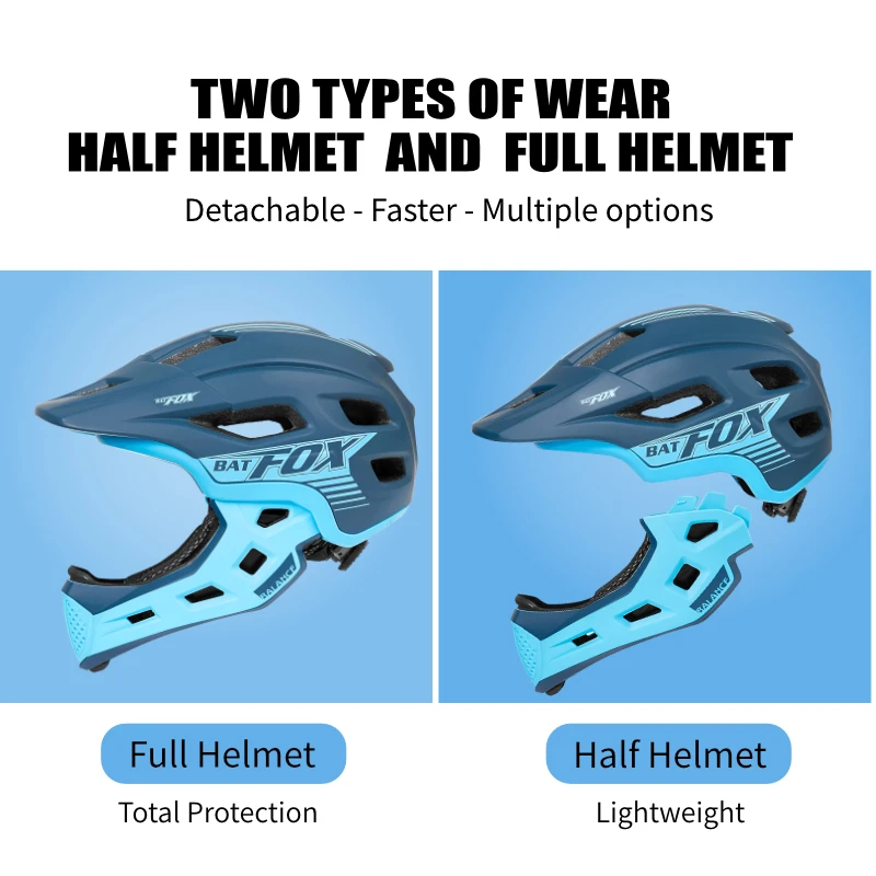 BATFOX Fahrradhelm für Kinder  – Motorcycle Gear Kids Bewertung und Preis