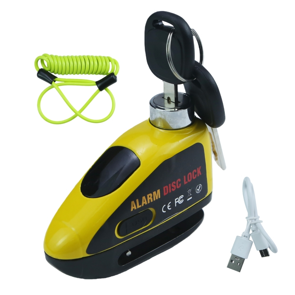 Wiederaufladbares 140dB Motorr – Disc Lock Brake Bewertung und Preis